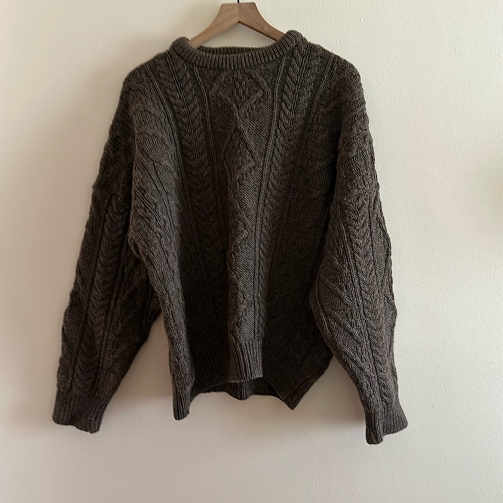 COPY - aran crafts vintage wool jumper